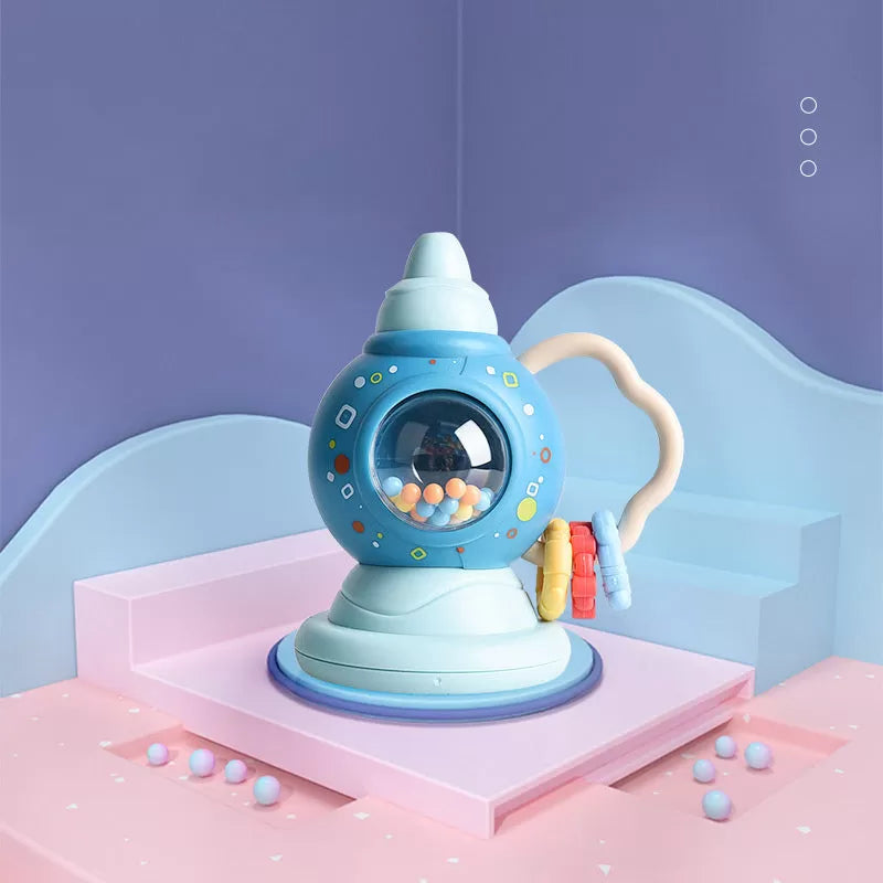 Adorable and Versatile Baby Rattle Teether Toy