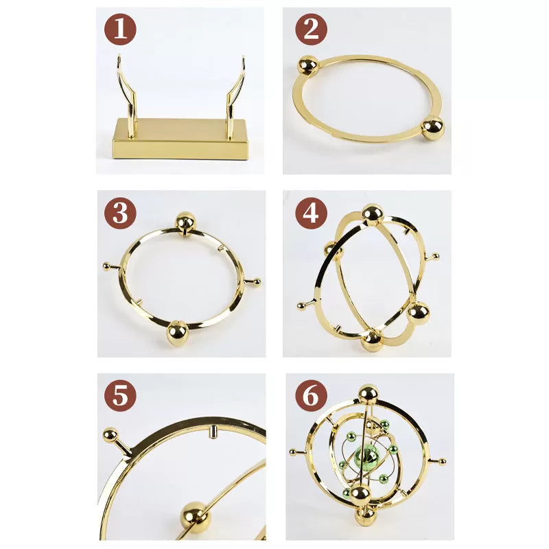 Celestial Orbit Perpetual Motion Pendulum - Creative Home Rotary Decoration
